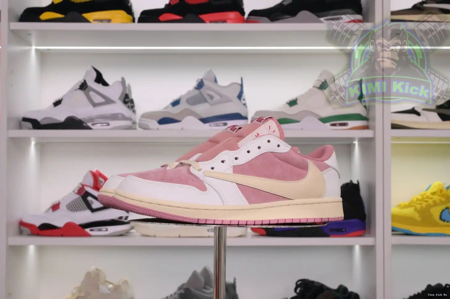 Kimikick Jordan Jordan Air 1Low Travis Scottx 0619